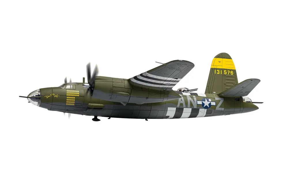 Bild von Martin B-26B Marauder, 41-31576 'Dinah Might', Mjr David Dewhurst D-Day Operation Overlord 1944 Die Cast Modell 1:72 Corgi