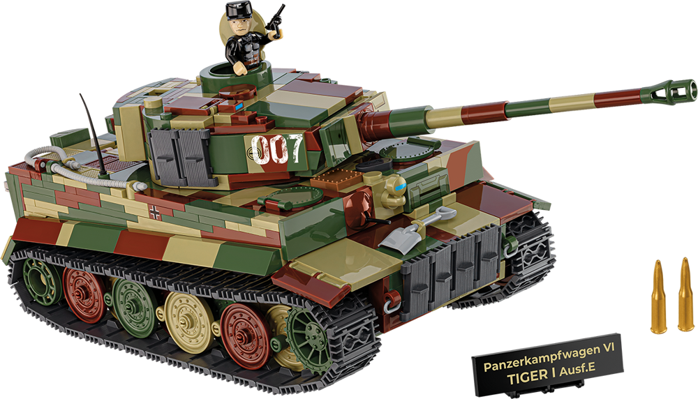 Bild von Panzerkampfwagen VI Tiger I Ausführung E Deutsche Wehrmacht Baustein Bausatz WWII COBI 2587 Historical Collection WWII VORVERKAUF Lieferung KW 43