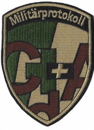Bild von Militärprotokoll Armeeabzeichen mit Klett