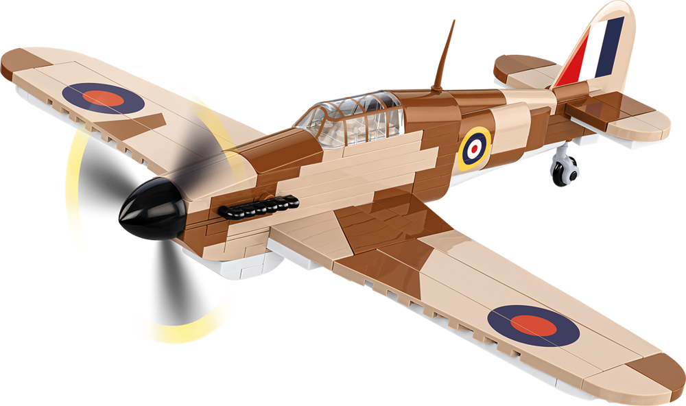 Immagine di Hawker Hurricane MK.1 Historical Collection WWII Baustein Set COBI 5866