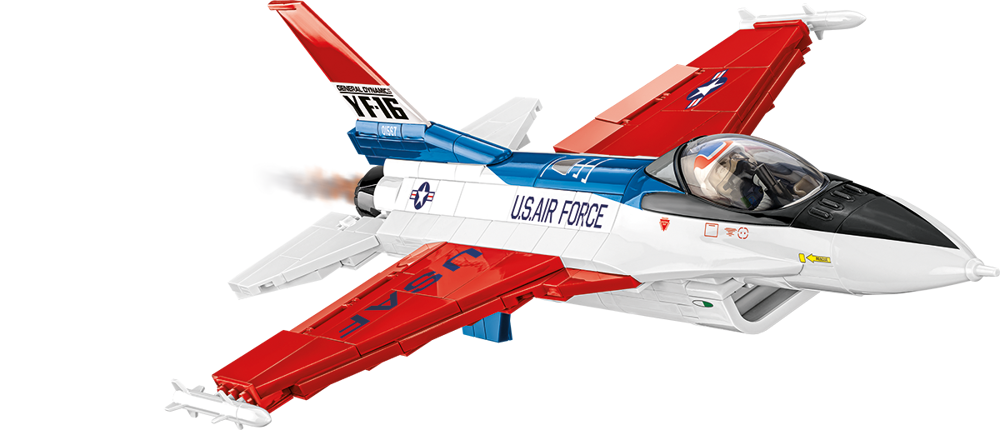 Bild von F-16 (YF-16) First flight Edition Kampfflugzeug Bausatz Armed Forces COBI 5892