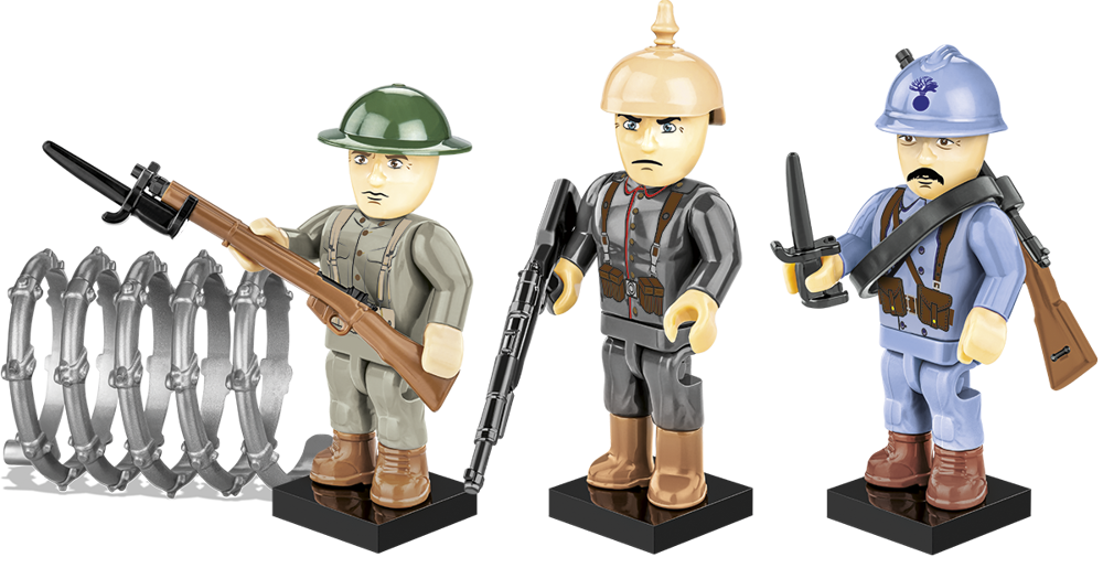 Immagine di Soldaten WWI England Polen Deutschland Baustein Set COBI 2056