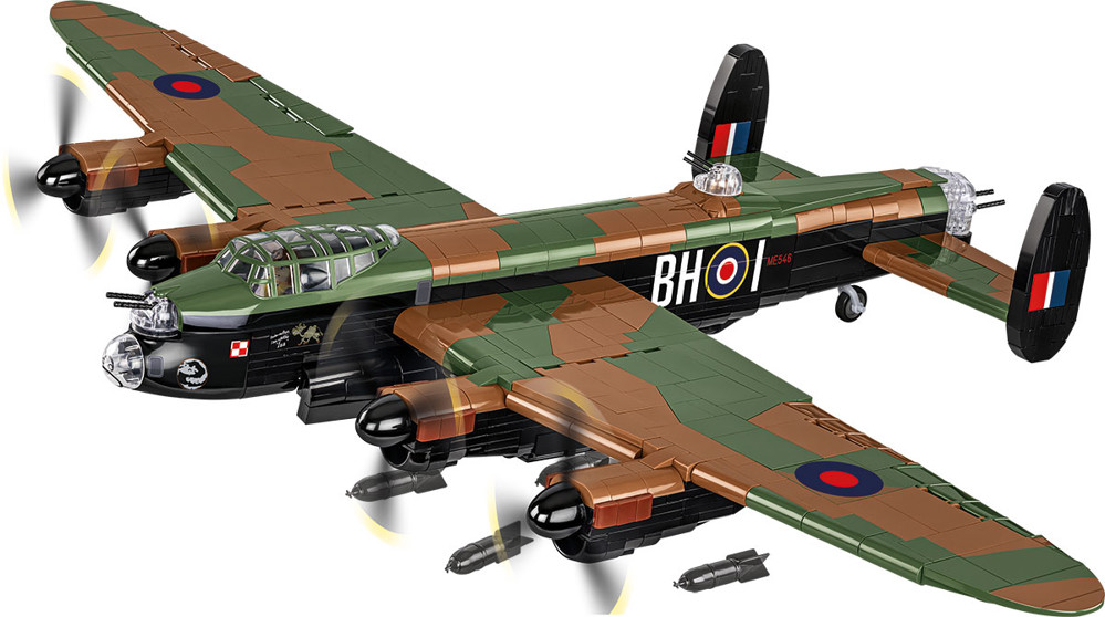 Bild von Avro Lancaster BIII Dambuster Bomber Baustein Set Historical Collection WW2 COBI 5759 VORBESTELLUNG Lieferung KW 43