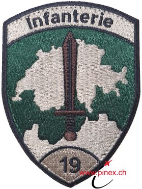 Picture of Infanterie Militärpolizei Schule 19 Sion MP Schule Patch Abzeichen