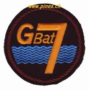Image de Badge troupe de génie G Bat 7 braun