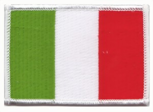 Bild von Italien Flagge Aufnäher 