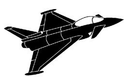 Bild von Eurofighter Autoaufkleber 