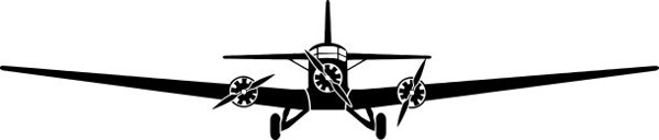 Bild von Junkers Ju 52 Aufkleber Sticker