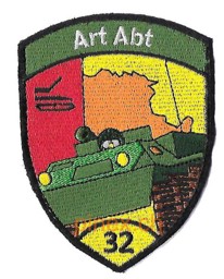 Bild von Artillerie Abt 32 gelb ohne Klett 