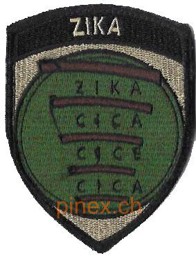 Bild von ZIKA mit Klett Armee 21 Badge Zentrum für Kommunikationsausbildung der Armee