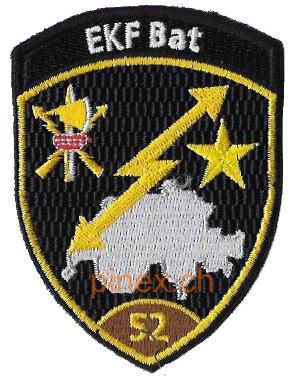 Image de EKF Bat 52 braun Badge guerre électronique