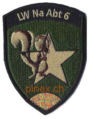 Image de Stab LW Na Abt 6 gold mit Klett Luftwaffenbadge