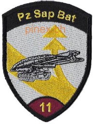Immagine di Pz Sap Bat 11 Panzersappeur-Bataillon 11 violett ohne Klett