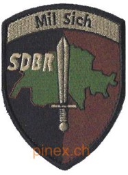 Bild von Mil Sich SDBR Schutz Detachement Bundesrat Abzeichen mit Klett