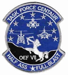 Bild von OEF Helikopterabzeichen Task Force Centaur  