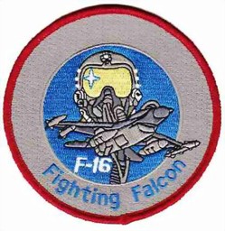 Bild von Lockheed F-16 fighting falcon Abzeichen