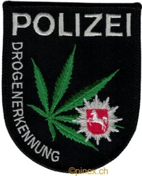 Bild von Polizei Niedersachsen Drogenerkennung Abzeichen