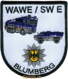 Bild von Bundes-Polizeiabteilung Wasserwerfer Sonderwagen Einheit Blumberg Abzeichen