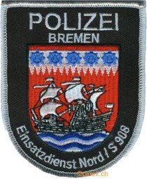 Bild von Bundespolizei Bremen Einsatzdienst Nord S908 Polizei Abzeichen