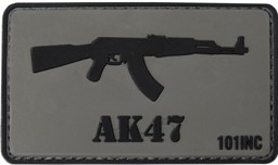 Bild von AK-47 Gewehr PVC Rubber Patch Abzeichen