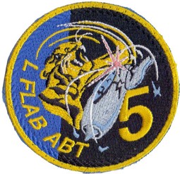 Bild von L Flab Abt 5 Badge Schweizer Fliegerabwehr