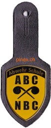 Bild von ABC Abwehr Schule ABC NBC Brusttaschenanhänger Schweizer Armee