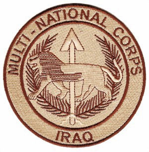 Immagine di Multi National Corps Iraq Abzeichen 