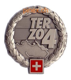 Bild von Territorialzone 4 Béretemblem Schweizer Militär
