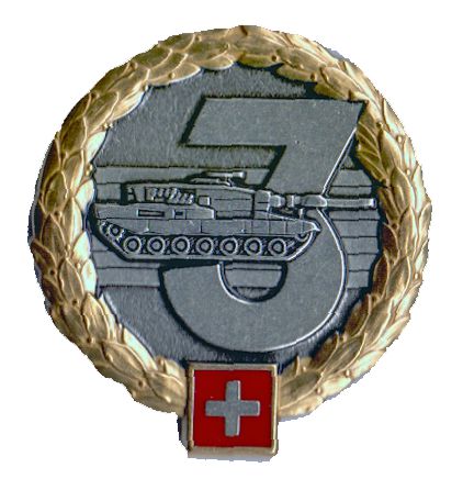 Bild von Panzerbrigade 3 Béret Emblem gold