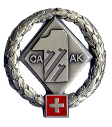 Bild von Feldarmeekorps 1 Béret Emblem Schweizer Armee