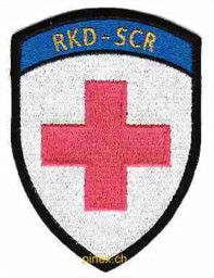 Bild von RKD-SCR Abzeichen ohne Klett, Rotkreuzdienst