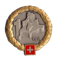 Bild von Territorialdivision 1 GOLD Béret Emblem