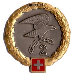 Bild von Lvb Logistik 2 GOLD Béretemblem Schweizer Armee