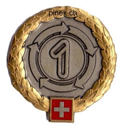 Image de Insigne béret Brigade logistique 1 militaire suisse
