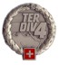 Image de Division Territoriale 4 insigne de béret argentée armée suisse