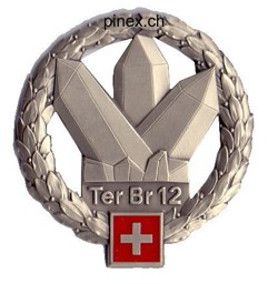 Bild von Territorialbrigade 12 Béret Emblem 