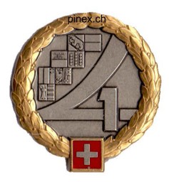 Bild von Territorial Region 1 GOLD Béret Emblem 