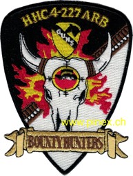 Bild von 4th Squadron 227th Aviation Regiment Attack Recon Battalion Patch "Bountyhunters"
